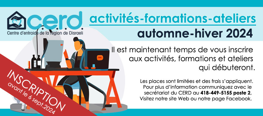 activités -formations-ateliers automne-hiver 2024