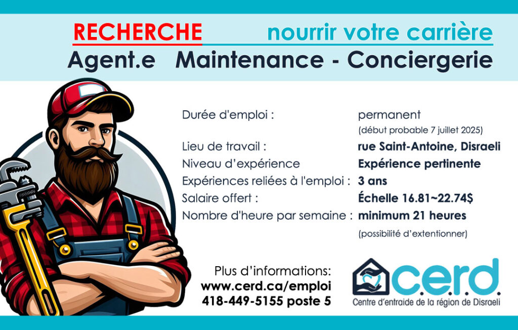 Emploi concierge 2025