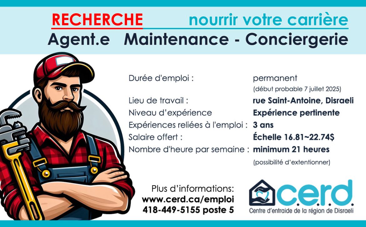 Emploi concierge 2025